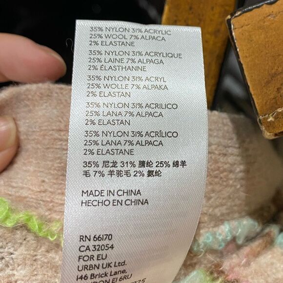 NWT Anthropologie Space Dyed Open Front Cardigan - Picture 6 of 9